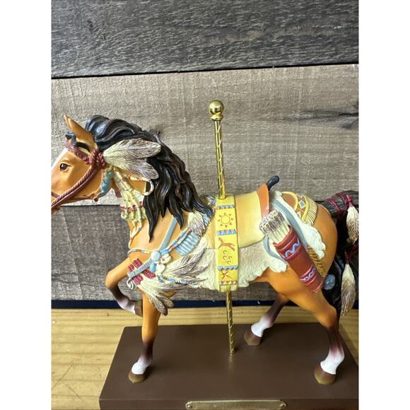 Trail Of Painted Ponies "Native Dancer" #4018387 with box Carousel Horse - Picture 2 of 7